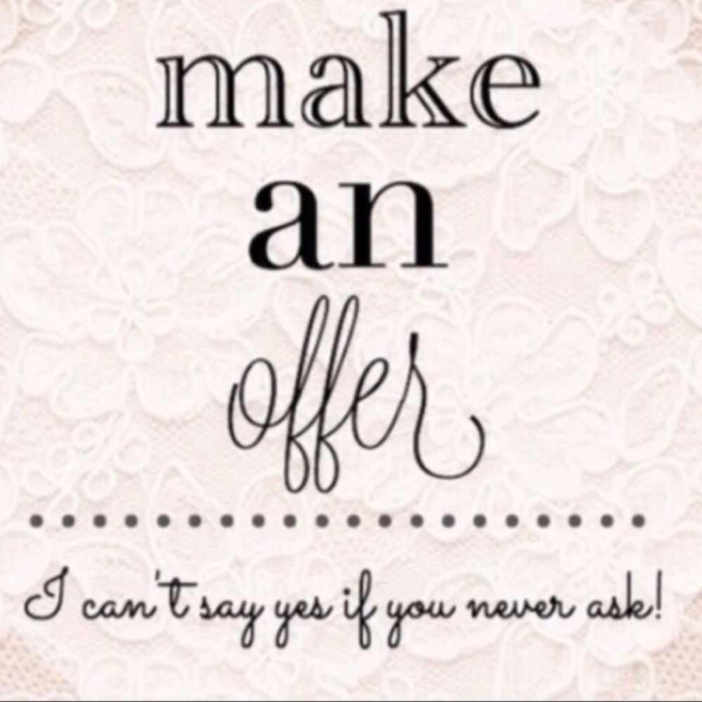 Make me an offer!